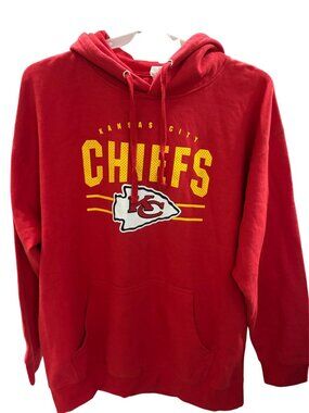 Sweatshirt Hoodie By MJ Apparel In Red, Size: 2XL